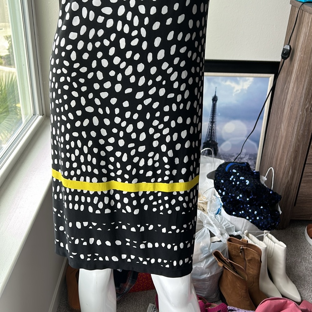 TAYLOR POLKA DOT DRESS SIZE 2 - Picture 6 of 8